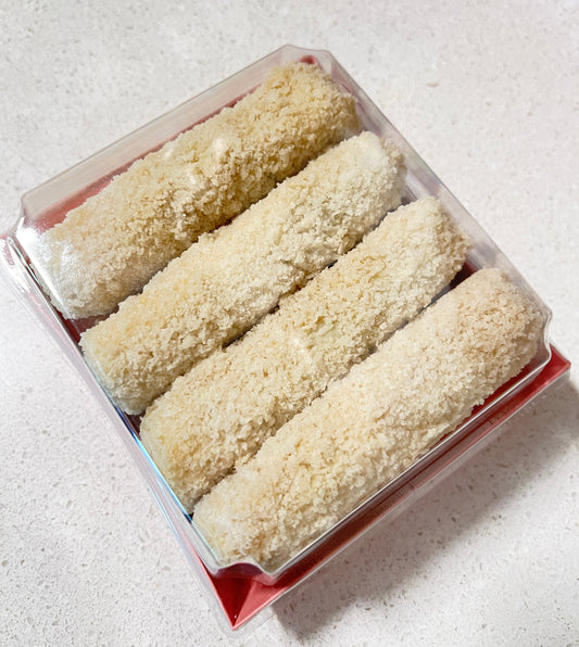 J2. Frozen Chicken Rolls- Uncooked (Half Dozen - 5 Rolls)