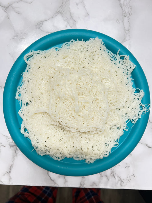 B6. 25 Idiyappam - White Rice String Hoppers